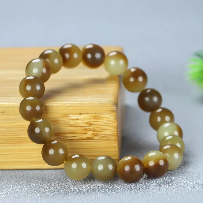 Cuizu Hetian Jade Bracelets Unisex Sugar Jade-1