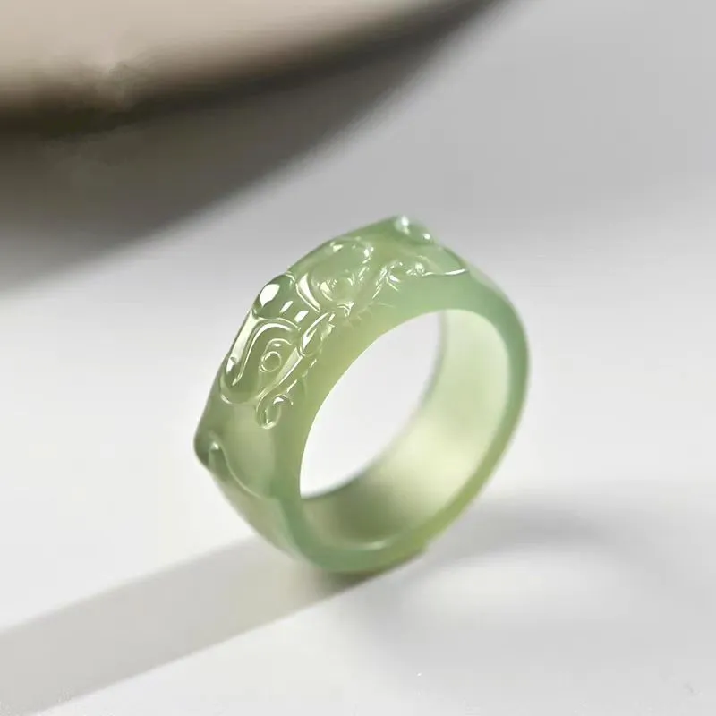 Cuizu Hetian Jade Rings Men-1