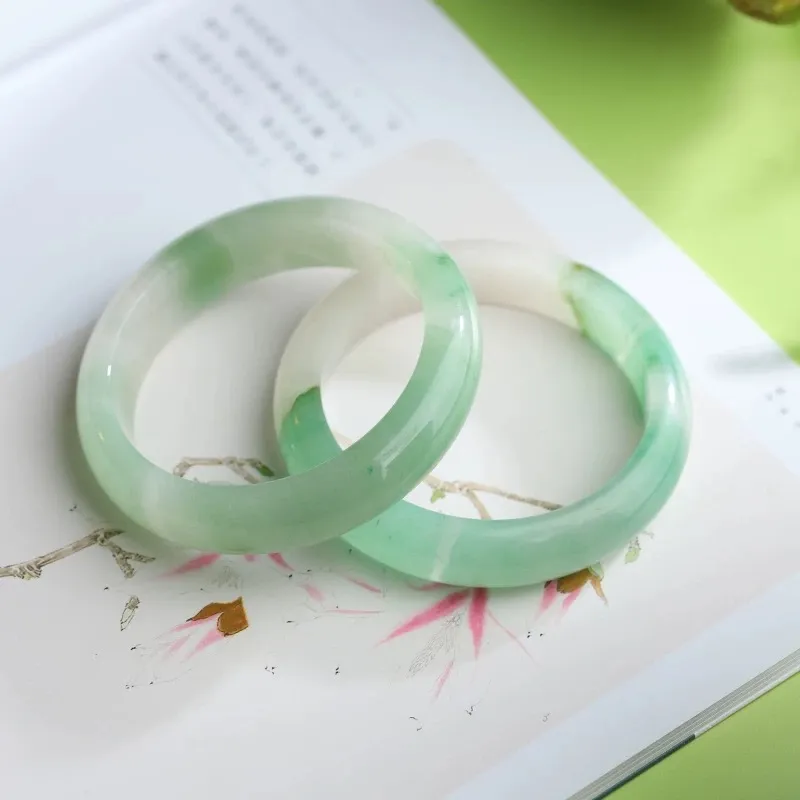 Cuizu Dulong Jade Bangles Unisex-2