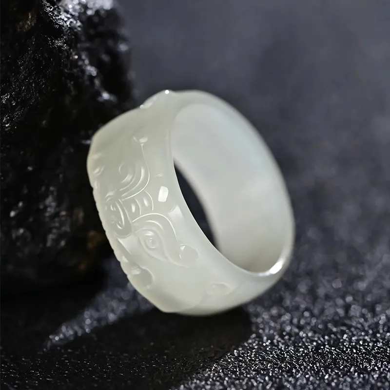 Cuizu Hetian Jade Rings Men-7