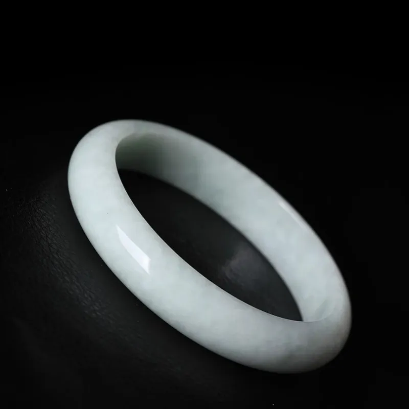 Cuizu Glutinous Jade New Chinese Style Chinese Fashion Trend Peaceful Jadeite Bangle Women's-1