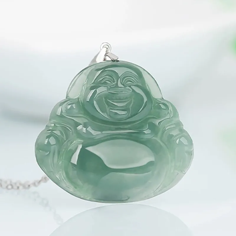 Cuizu Ice Glutinous Jadeite Pendants Women's-2