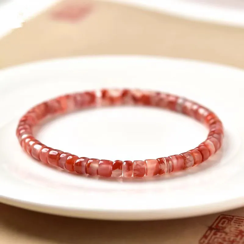 Cuizu Southern Red Agate Bracelets Unisex-3
