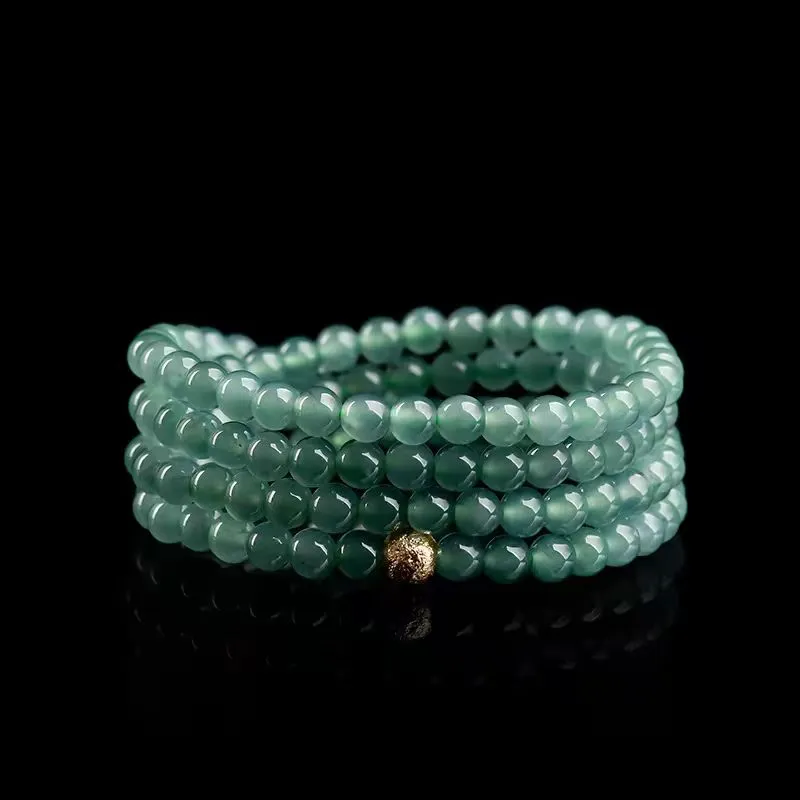 Cuizu Ice Glutinous Jadeite Necklaces Women's-1