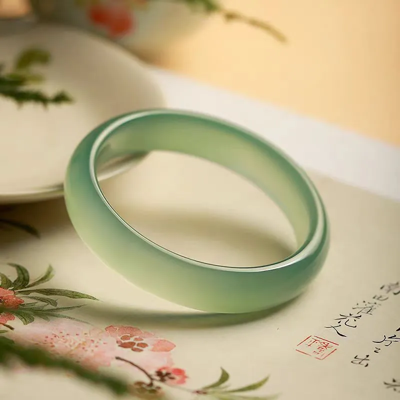 Cuizu Chalcedony Bangles Women's-2