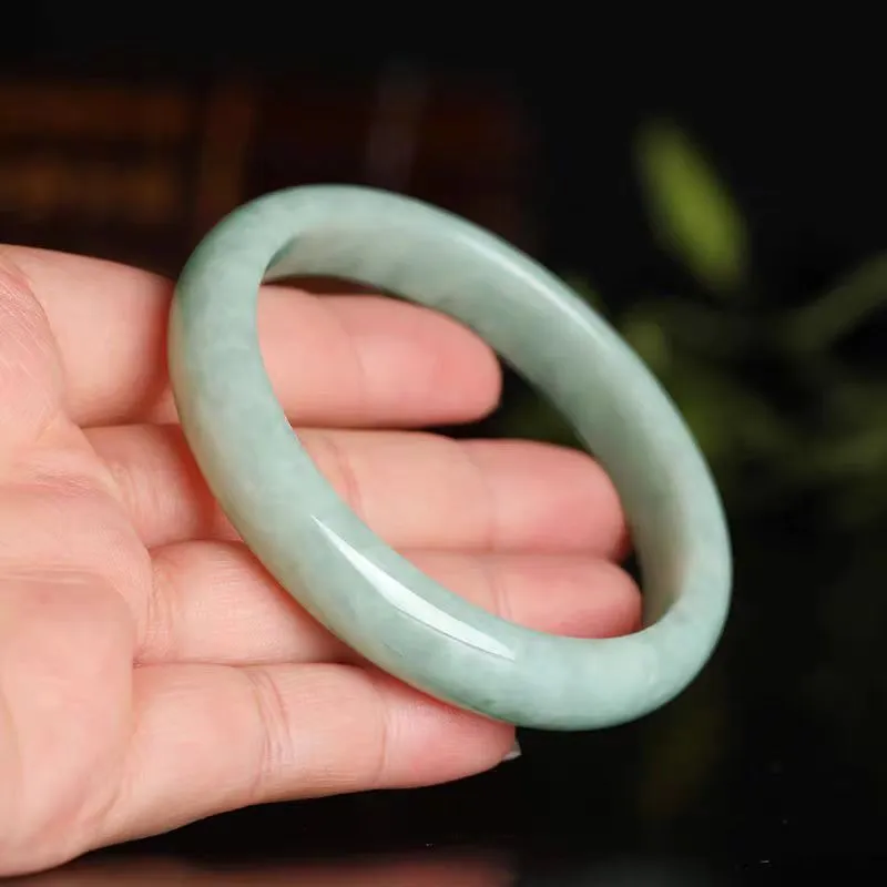 Cuizu Ice Glutinous Jadeite Bangles Unisex-2