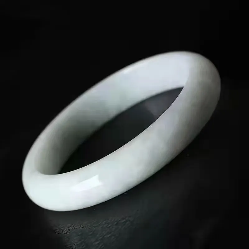 Cuizu Glutinous Jade New Chinese Style Chinese Fashion Trend Peaceful Jadeite Bangle Women's-3