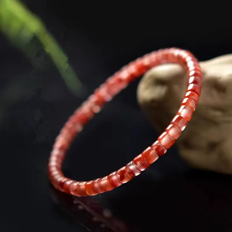 Cuizu Southern Red Agate Bracelets Unisex-2