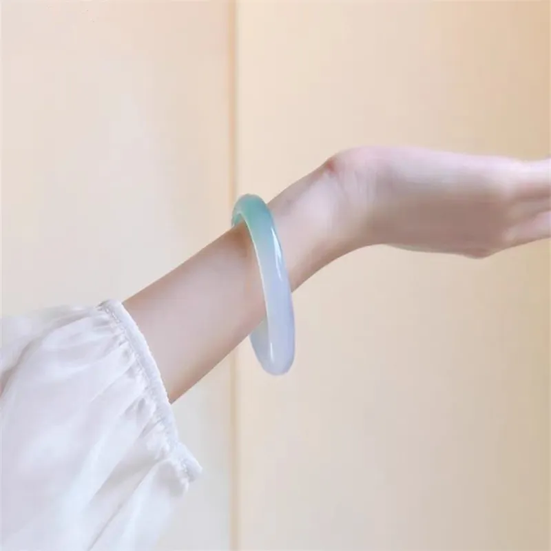 Cuizu Agate Jade Bangles Women's-3