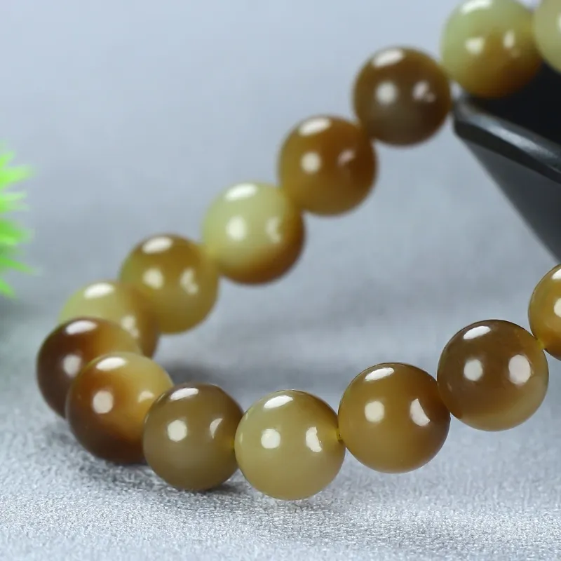 Cuizu Hetian Jade Bracelets Unisex Sugar Jade-4