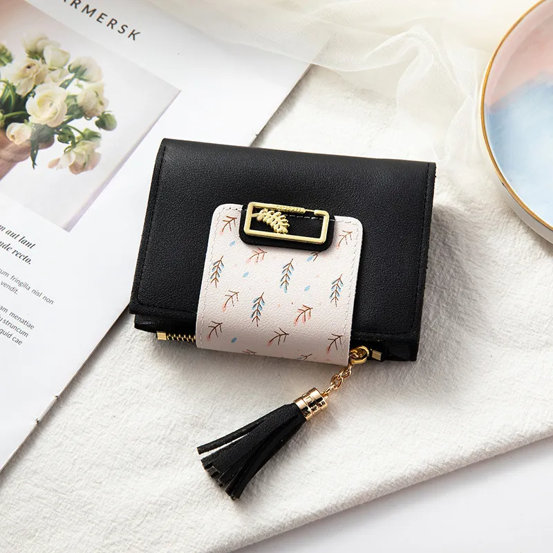 ALOENEY PU & Alloy Wallet Women's Multicolor-7
