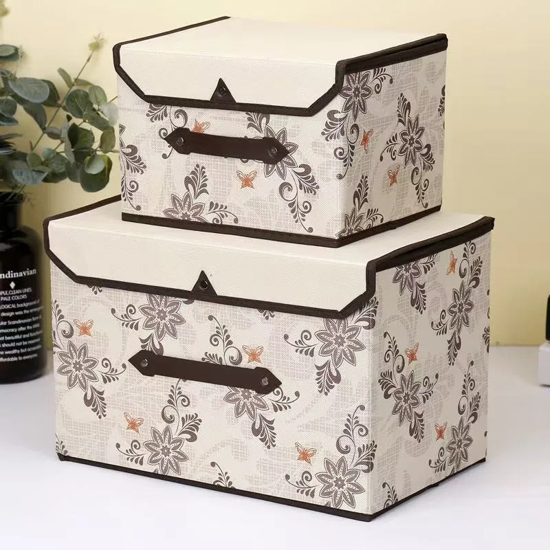 ALOENEY PU Storage Box Combo Set Unisex Multicolor-7