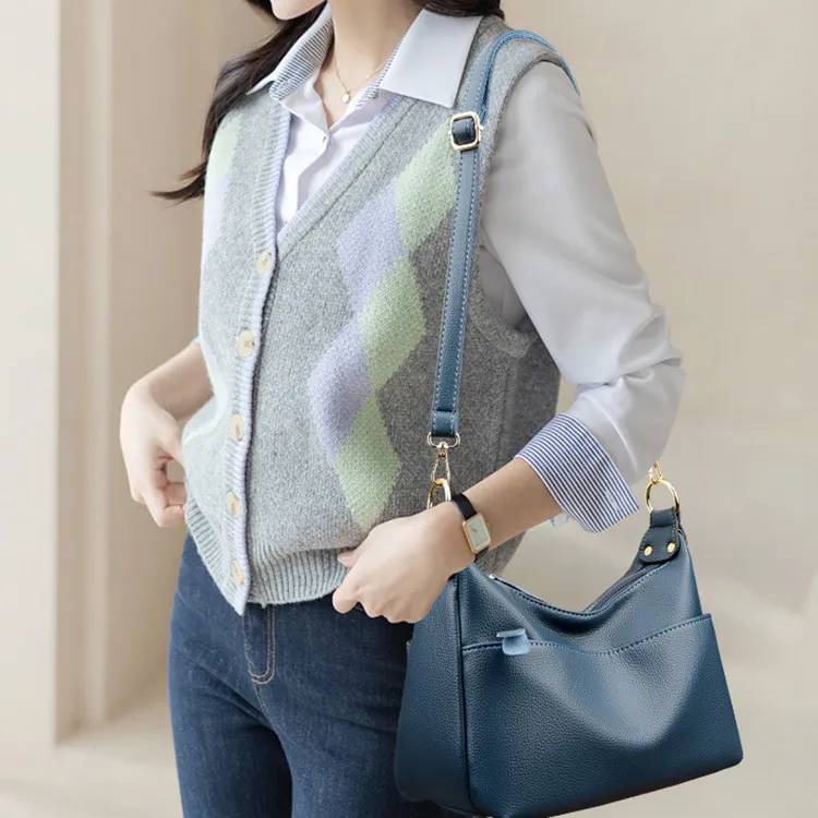 ALOENEY PU Shoulder Bag, Crossbody Bag, Handbag Regular Women's Multicolor-2