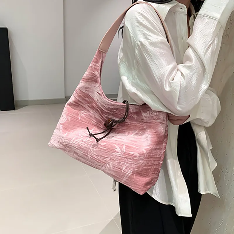 ALOENEY Velour Tote Bag, Shopping Bag, Shoulder Bag Women's Multicolor-4