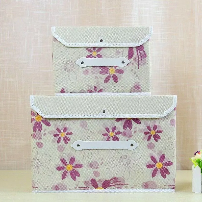 ALOENEY PU Storage Box Combo Set Unisex Multicolor-5
