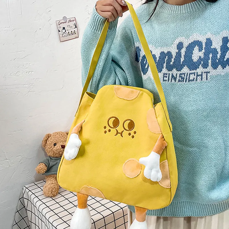 ALOENEY Shoulder Bags Bright Yellow-2