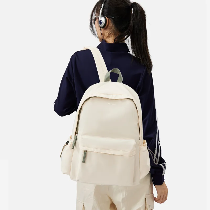 ALPINE PRO Fabric Laptop Backpack Regular Unisex White Green-6