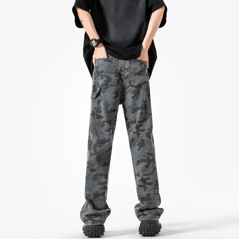 PERK EGLE Jeans Unisex Camouflage-4