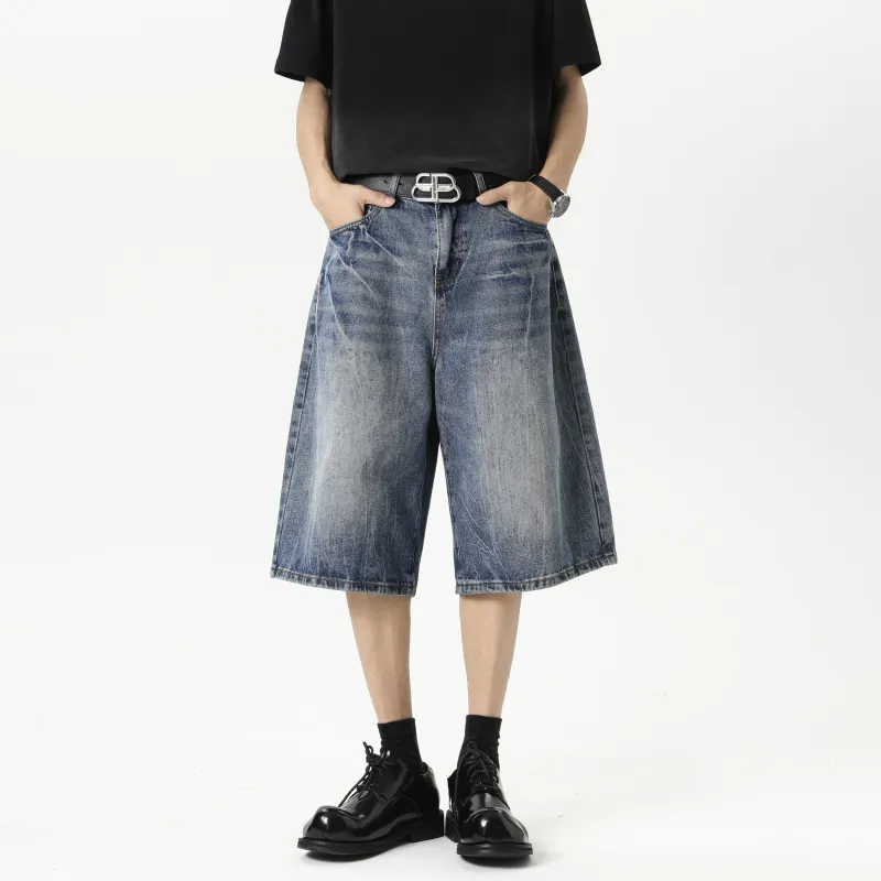 PERK EGLE Denim Shorts Unisex-4