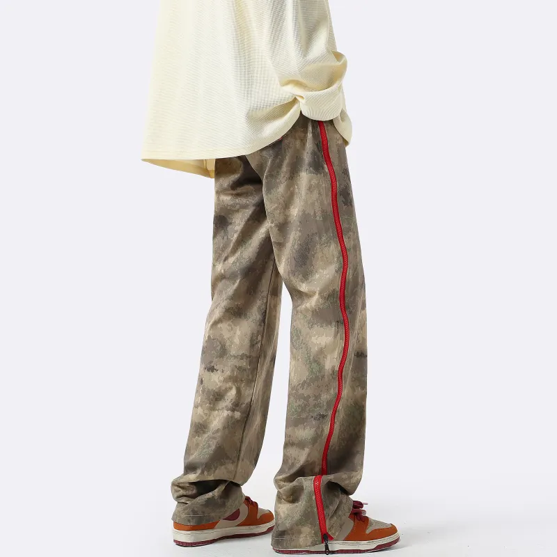 PERK EGLE Casual Pants Unisex Camouflage-6