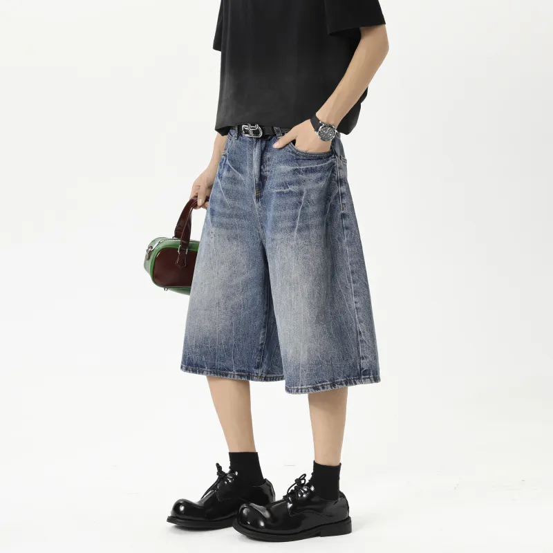 PERK EGLE Denim Shorts Unisex-2