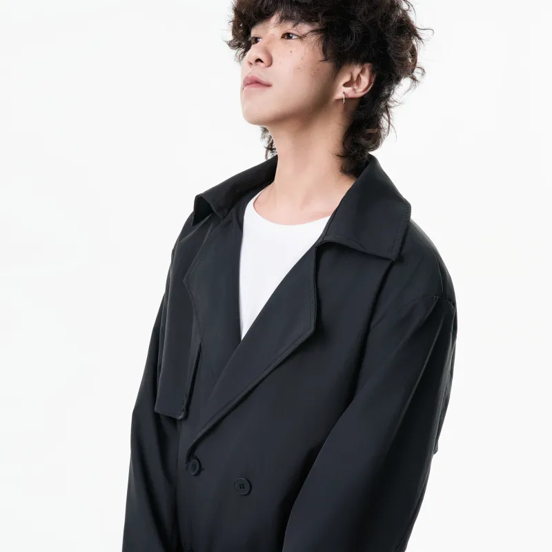 PERK EGLE Trench Coats Unisex-3
