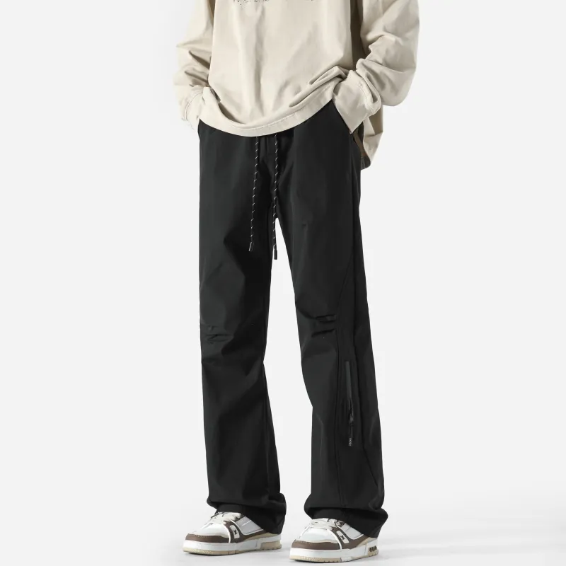 PERK EGLE Casual Pants Unisex Black-2