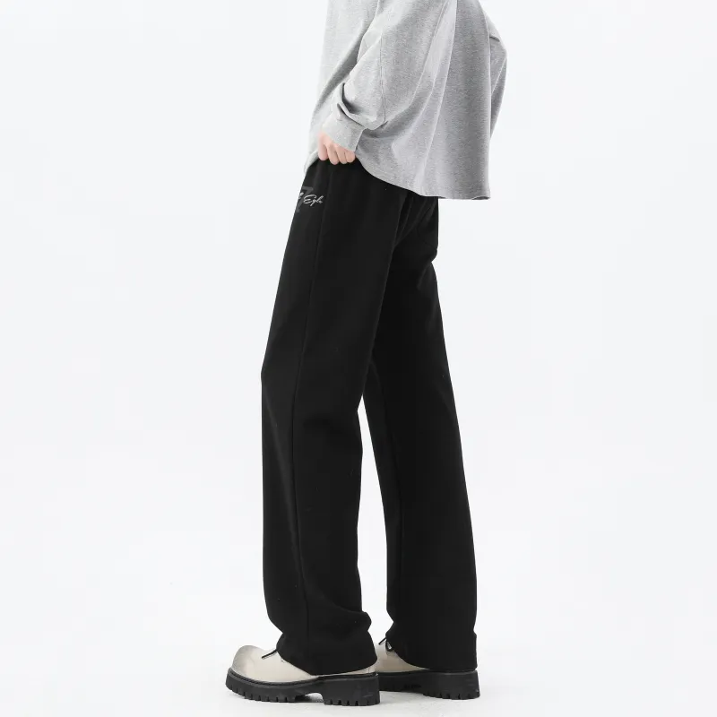 PERK EGLE Casual Pants Unisex Black-4