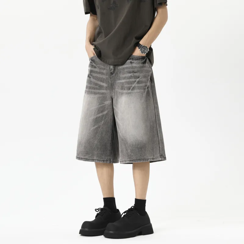 PERK EGLE Denim Shorts Unisex-9