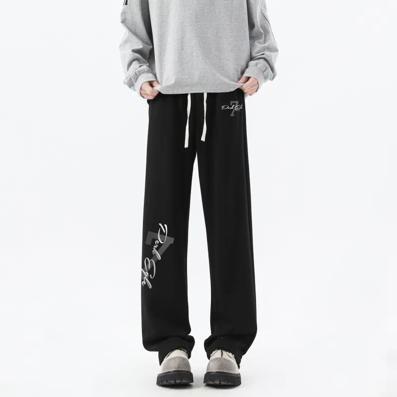 PERK EGLE Casual Pants Unisex Black-2