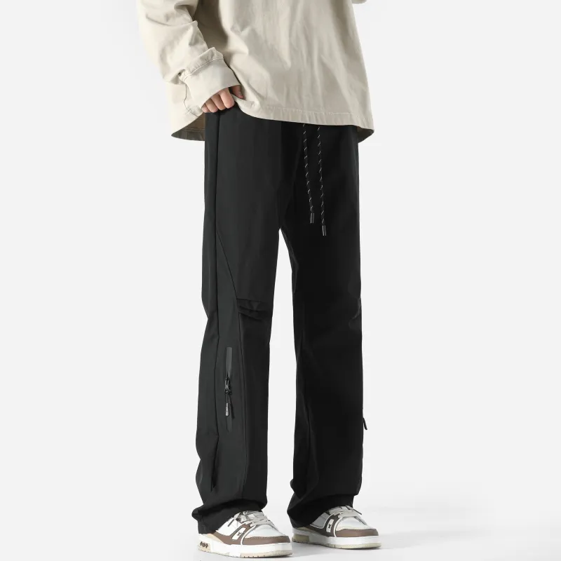 PERK EGLE Casual Pants Unisex Black-3