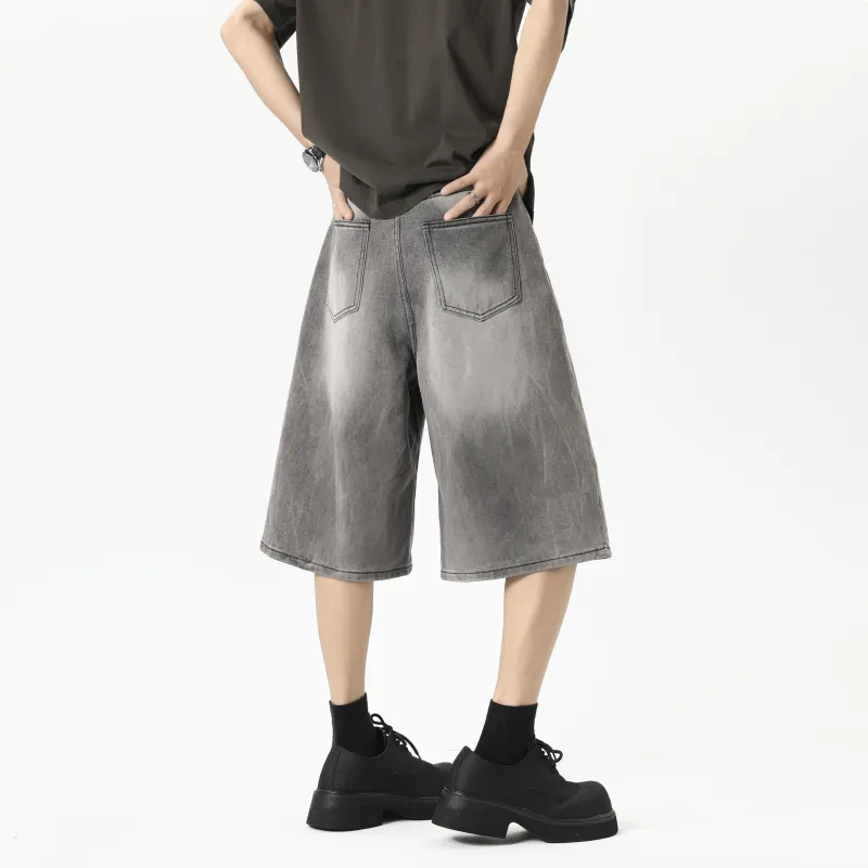 PERK EGLE Denim Shorts Unisex-8