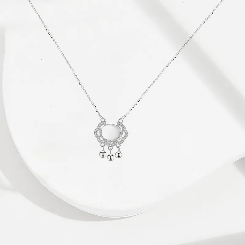 Asia Star Chalcedony Necklaces Women's-2
