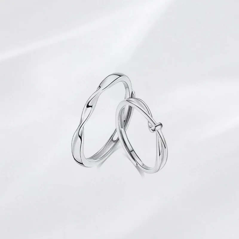 Asia Star Sterling Silver Rings Unisex-1