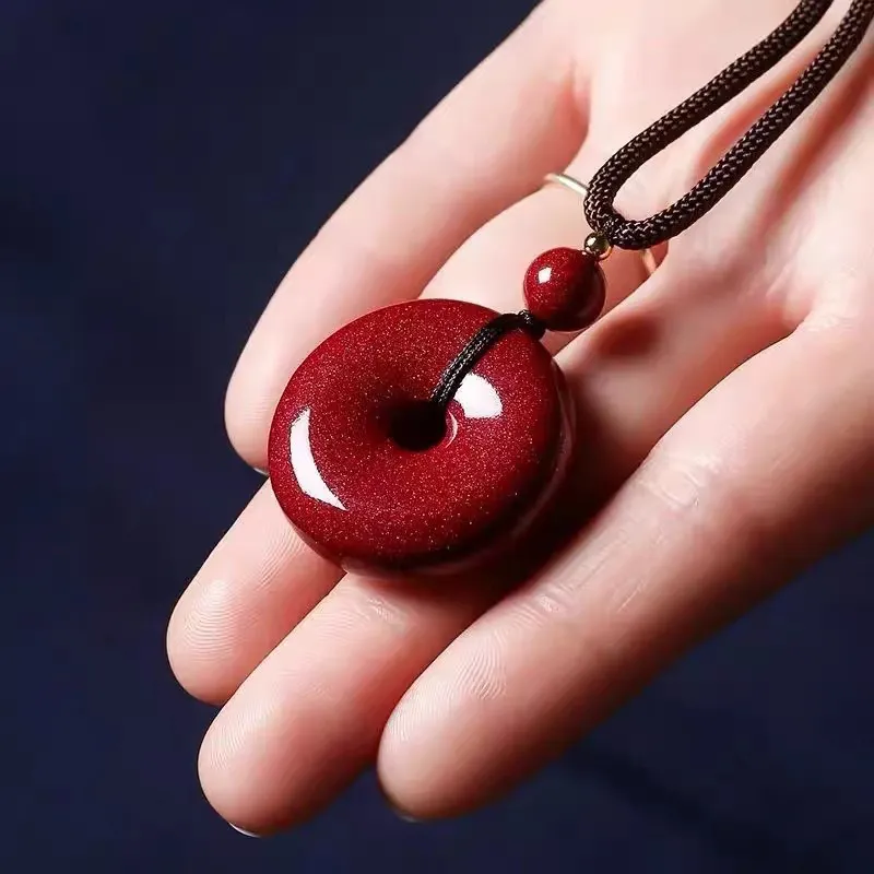 Asia Star Cinnabar Necklaces Unisex-1