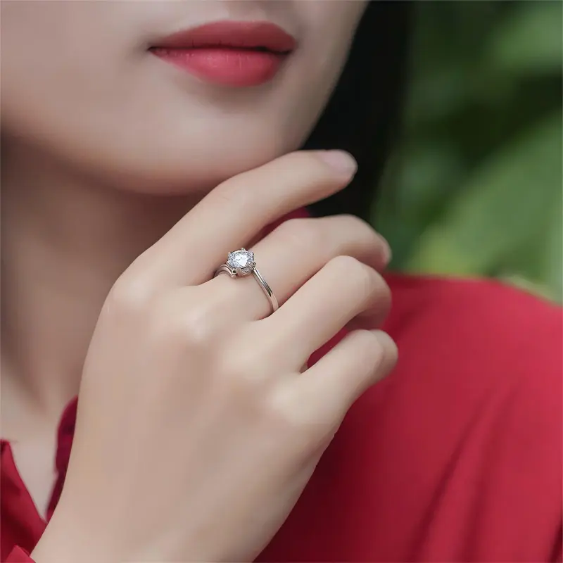 Asia Star 925 Sterling Silver Rings Women's-10
