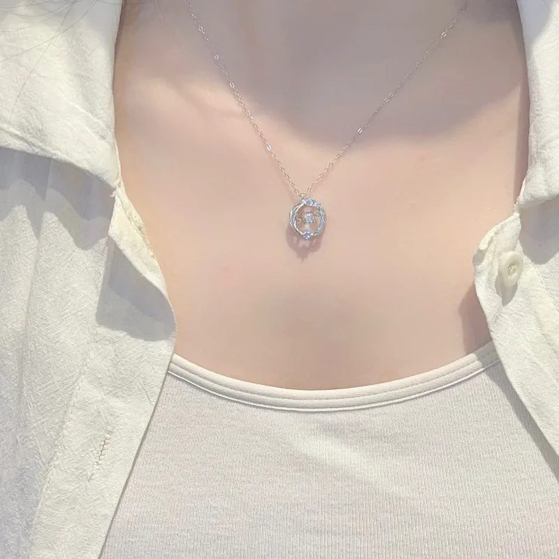 Asia Star S925 Silver Necklaces Women's-1