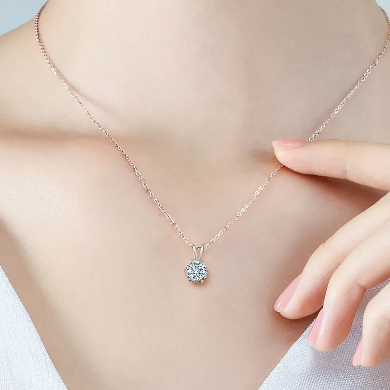 Asia Star Sterling Silver Necklaces Women's-7