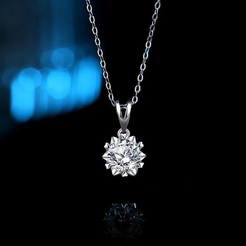 Asia Star Sterling Silver Necklaces Women's-2