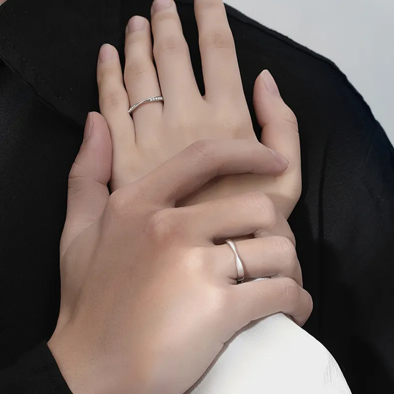 Asia Star S925 Sterling Silver/Alloy Rings Unisex-2