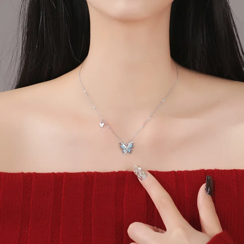 Asia Star Sterling Silver S999 Necklaces Women's-2