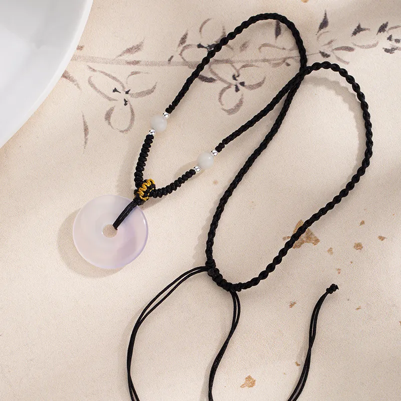 Asia Star Chalcedony Necklaces Women's-1