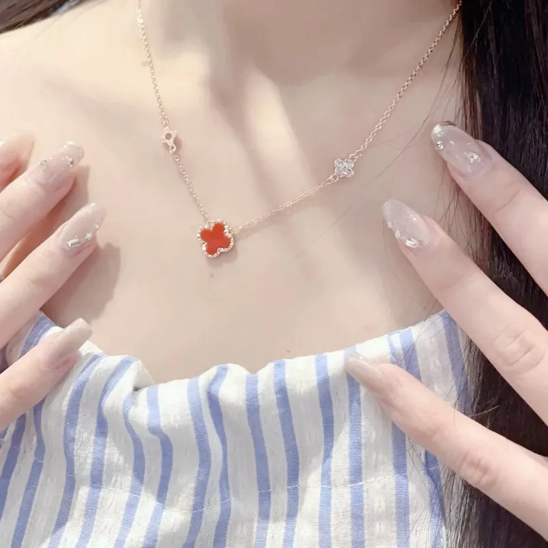 Asia Star Sterling Silver Necklaces Women's-1