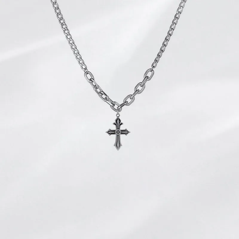 Asia Star Alloy Necklaces Men's-1