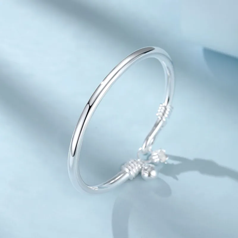 Asia Star S999 Fine Silver Bangles Women's-1