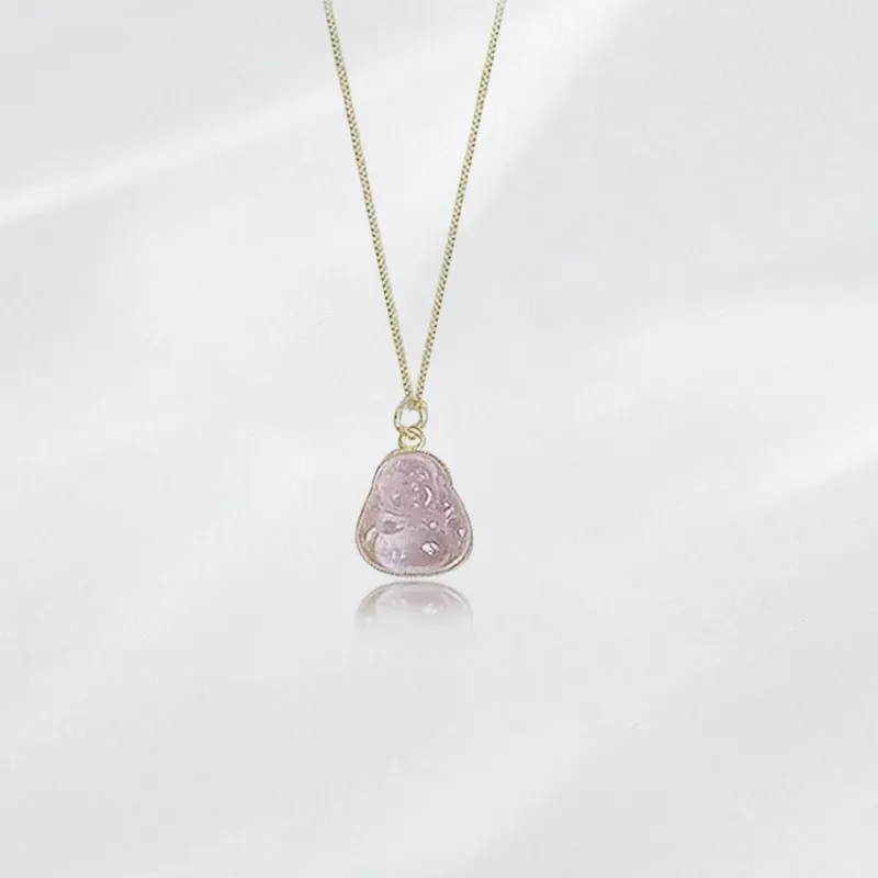 Asia Star Colored Glaze Necklaces Women's-1