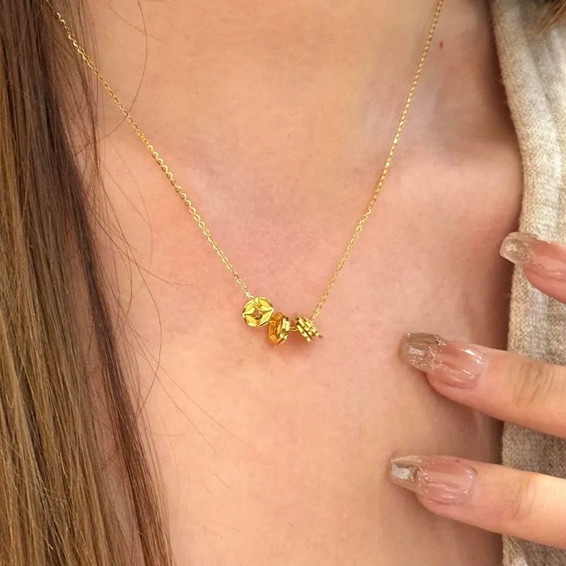 Asia Star Alloy Necklaces Women's-6