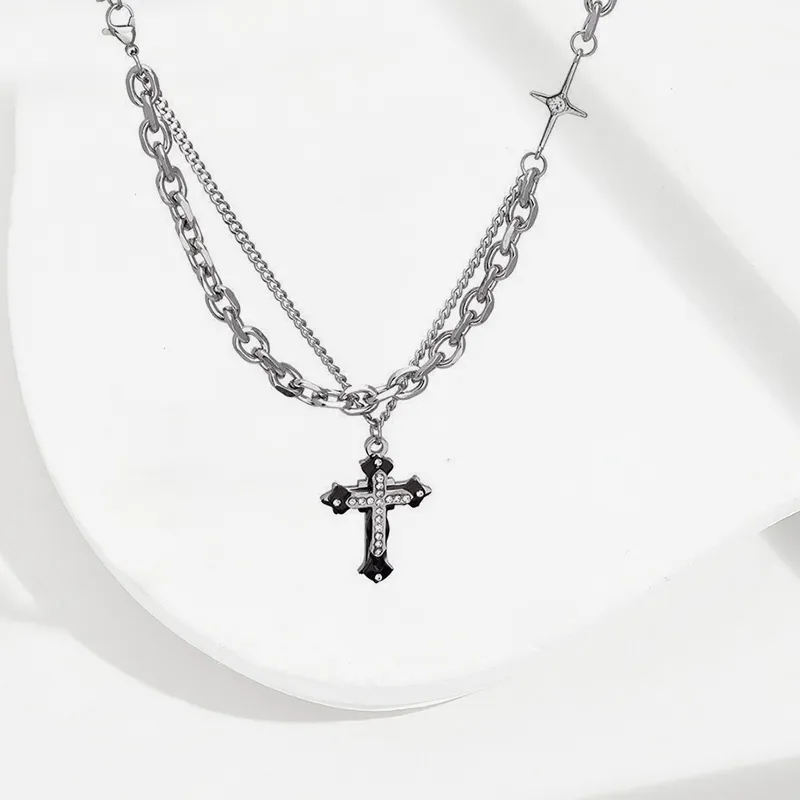 Asia Star Alloy Necklaces Women's-1