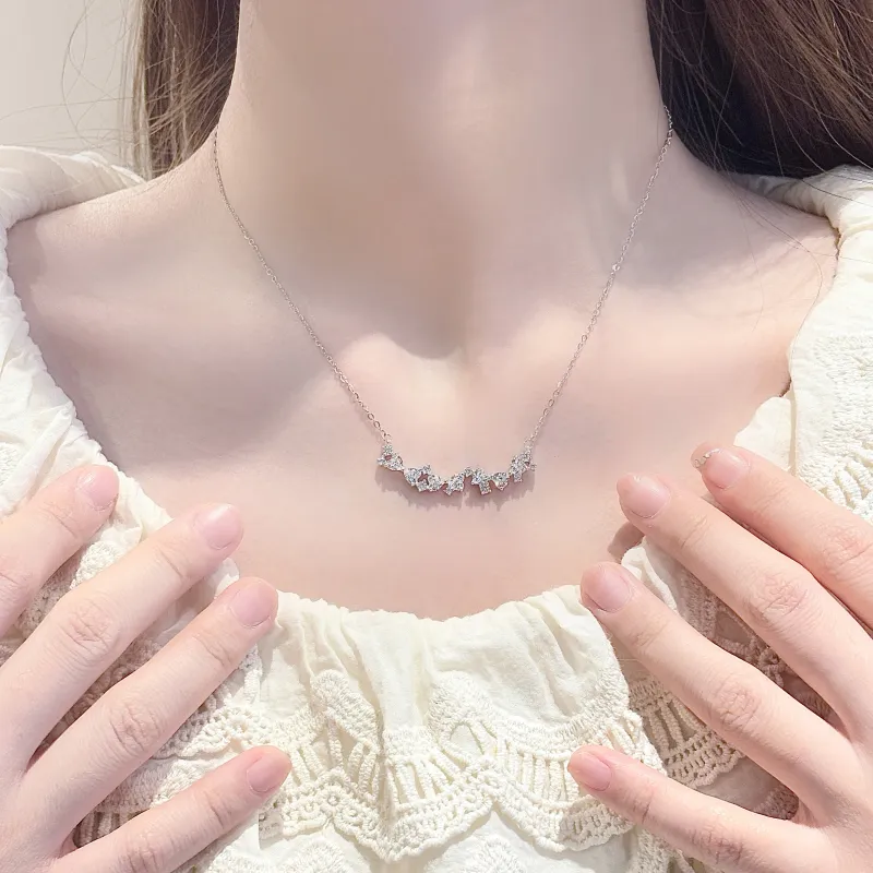 Asia Star S999 Silver Necklaces Women's-3