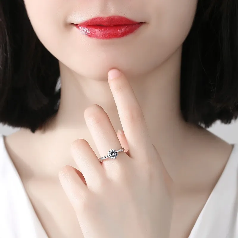 Asia Star 925 Sterling Silver Rings Women's-2